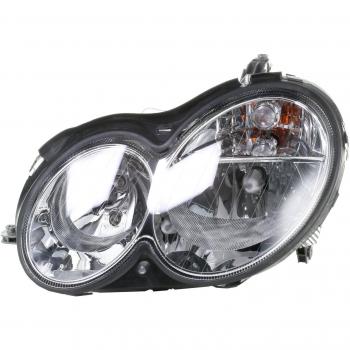 Faro Halógeno Hella Izquierdo 12V para Mercedes-Benz Karmann y CLK C209 ECE/CCC