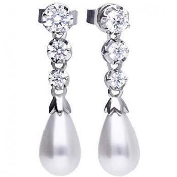 Pendientes Diamonfire 6216451111 Mujer Plata Circonitas