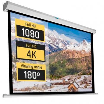 Pantalla manual Iggual 16:9 de 92 (203x114 cm)