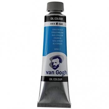 40 ml – Van Gogh pintura de óleo – color azul océano – Serie 2