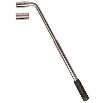 ASC 17 19 21 23mm Extensible Rueda Telescópica Coche Furgoneta Brace Enchufe Neumático Tuerca Llave