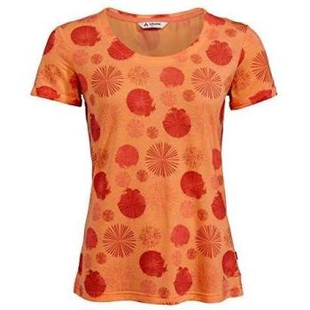 VAUDE Camiseta para Mujer Skomer AOP, Mujer, 41805, Salmon, 38