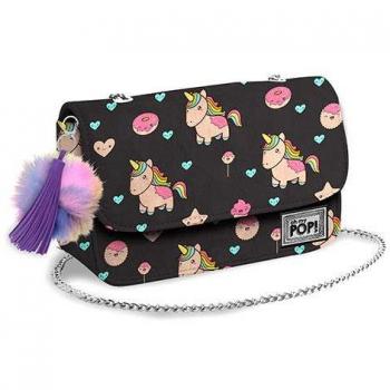 Oh My Pop!! Ohmyp Op B. Satchel Cadena Monedero, 20 cm, Popcorn