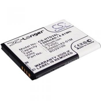 CS-HTD3XL Baterías 1300mAh Compatible con [HTC] Explorer, HD3, HD7, HD7s, Marvel, PD29110, PG76100, T9292, T9295, Wildfire S, para [T-Mobile] HD7, para [AT&T] HD7S sustituye 35H00143-01M, para 35H001
