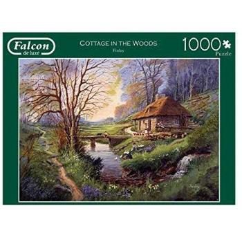Puzzle Jumbo 1000 Piezas Cabaña en el Bosque
