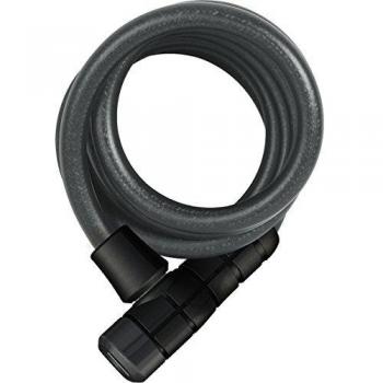 Abus Booster 6512K/180 Black Spiral Cable Lock - 180 cm, 12 mm Security Level 4