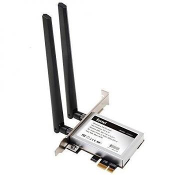 Fenvi Dual Band Wireless-AC Desktop Adapter 2x2 2.4 GHz, 5 GHz AC 867Mbps 802.11ac/a/b/g/n Bluetooth 4.0 PCIe Desktop Wifi Card
