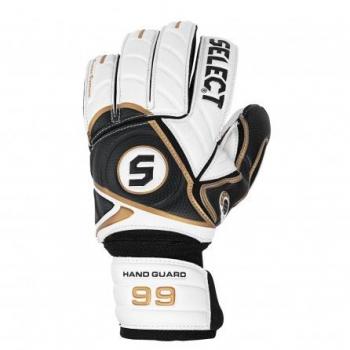 Guantes de portero Select 99, material sintético, diseño ergonómico, palma de látex para mejor agarre, cierre ajustable en muñeca, acolchado en los dedos para mayor protección