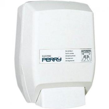Secador de manos eléctrico Perry Eolo 1500W 230V con botón pulsador