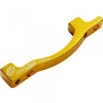 Reverse frenos de disco Adaptador de PM PM de 160 a 203 mm oro