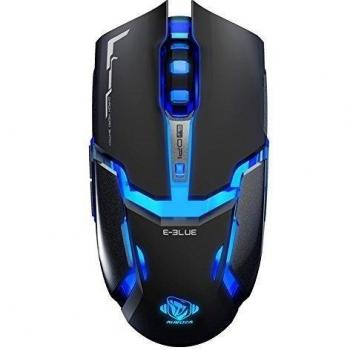 E-Blue Auroza Type-Im Gaming Mouse, 4.000 Dpi, 6.000 Fps, Beleuchtung In Vier Farben, 6 Tasten - PC [Importación Alemana]