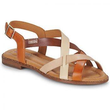Sandalia Plana Mujer Naranja Pikolinos ALGAR W0X-0556