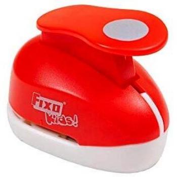 Fixo Kids 62651. Perforadora Especial Goma EVA con Forma de Círculo. 2,5cm. Tamaño Mediano, Rojo