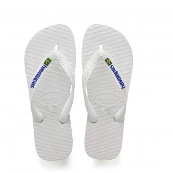Havaianas Brasil Logo Flip-Flops - Unisex, Comfortable and Durable with Brazilian Flag Straps and Non-Slip Sole