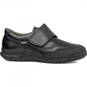 Bluchers de niño GORILA 33600 de piel con puntera reforzada en color negro