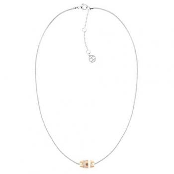 Collar de Acero Inoxidable para Mujer Tommy Hilfiger con Anhänger y Piedras de Cristal Bicolor 2780618