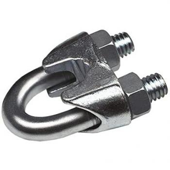 Sujetacables Galvanizados SFE 1 - Sujetacable galvanizado forma española, incluye 15 piezas