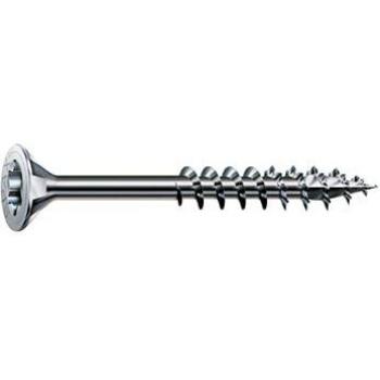 Tornillo Universal 4 x 80 mm, 200 Piezas, Parcialmente Roscado, Cabeza Avellanada T-Star Plus T20, 4CUT, Wirox