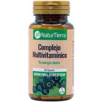 Complejo Multivitamínico, 60 cápsulas. NaturTierra