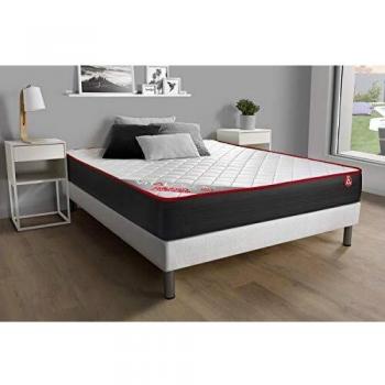Colchón Vitalit de espuma viscoelástica 200 x 200 cm, color blanco