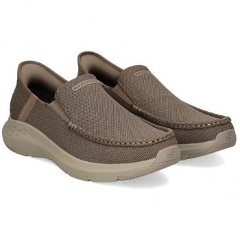 Zapatillas deportivas de Hombre Skechers Slip Ins 204804s - Marrón Talla 45