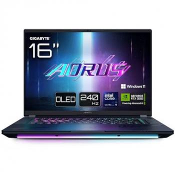 Portátil Gaming Gigabyte AORUS Master 16 OLED - 16, 240Hz, Intel Core Ultra 9 275HX, NVIDIA RTX 5090, 32GB DDR5, 1TB SSD, Windows 11 Pro