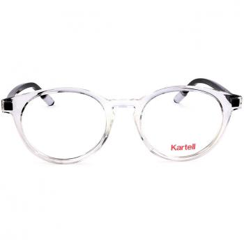 Kartell KL002V 01 Men's Eyeglasses Clear Size 50 - Blue Light Block Available