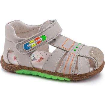 Sandalias de bebé niño de piel con cierre adherente - Modelo 009731p