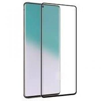 Protector de Pantalla Incurvado de Cristal Templado Antirrayaduras para Samsung Galaxy S20 Ultra / 5G - Negro Transparente