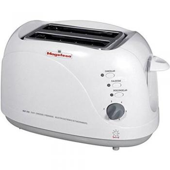 MAGEFESA 02TO3335000 -Tostador Modelo Sunny MGF3335, 750 W, Plástico, Blanco