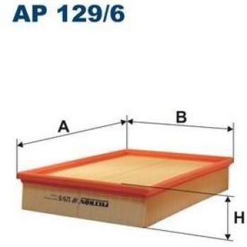 Filtron AP129/6 Compartimentos de Motor