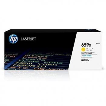 HP W2012X 659X High Yield Original LaserJet Toner Cartridge, Yellow, Single Pack