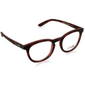 Arnette Bottom Turn Monturas de gafas, Matte Dark Brown Havana, 49 para Hombre