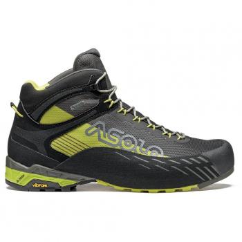 Botas de Senderismo Asolo Eldo Mid GV Hombre Verde Oasis / Gris Humo