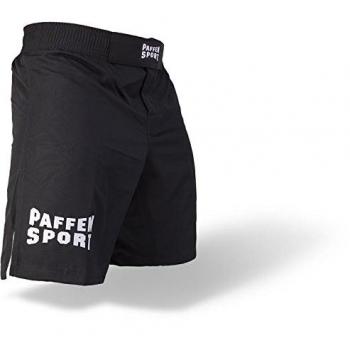 Paffen Sport Allround Deportes de Lucha Short para MMA y todas las técnicas de aire libre Lucha, todo el año, Unisex, color negro, tamaño small
