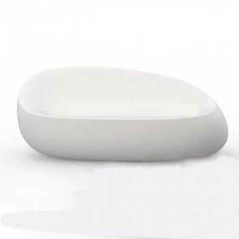 Vondom Stones - Sofá, color blanco mate