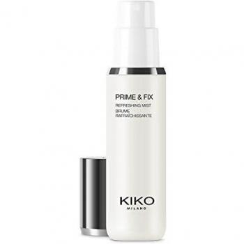 KIKO Milano Prime & Fix Refreshing Mist | Espray multifunción: prebase refrescante y fijador del maquillaje, dos en uno