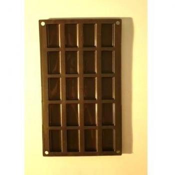 PATISSE 19205 MOLDE PARA FINANCIEROS 20 CAVIDADES SILICONA 100% PLATINO