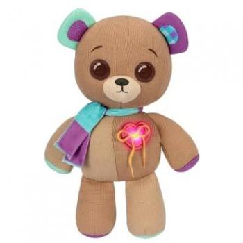 Thready Bear Famosa THR00000 - Osito de Peluche Interactivo con mecanismo, que mueve sus ojos y emite sonido al hablarle, recomendado para niños a partir de 5 años