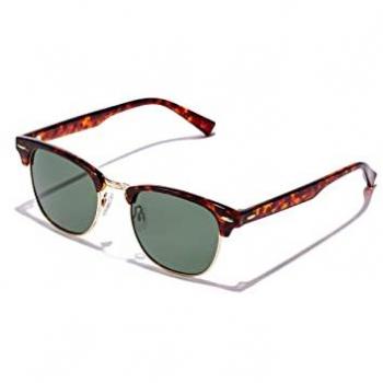 HAWKERS Classic Bold Gafas de Sol Polarizadas Verde Carey para Hombre y Mujer