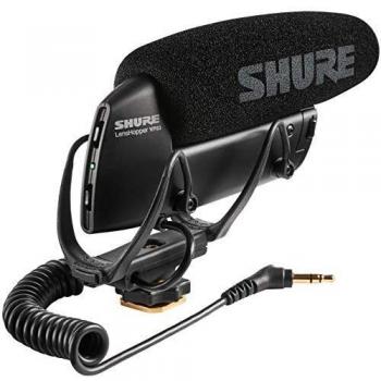 Shure VP83 Condenser Shotgun Microphone for use with DSLR cameras and portable audio recorders to capture detailed, high-definition audio, compact, Ultra-lightweight yet durable