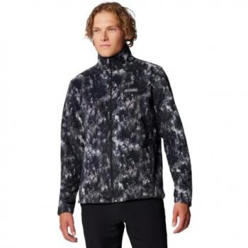 Forro Polar con Cremallera Columbia Steens Mountain™ Impreso, Negro, XL, Hombre