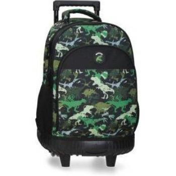 Mochila con ruedas Movom Raptors 2R para niños, con doble compartimento y bolsillos laterales