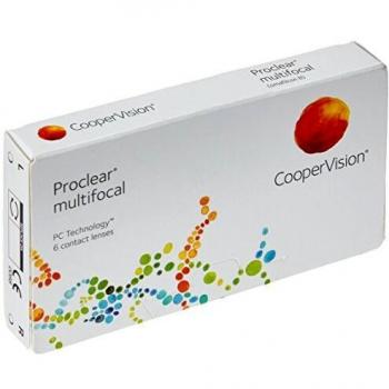 Proclear Lentes de contacto multifocales mensuales, R 8.7, D 14.4, -7.5 dioptría, adición 1.5, dominante - 6 lentillas