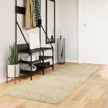 Alfombra Shaggy PAMPLONA Long Coat Modern Gold 80x250 cm, alfombra de pelo largo moderna dorado, dimensiones 80x250 cm