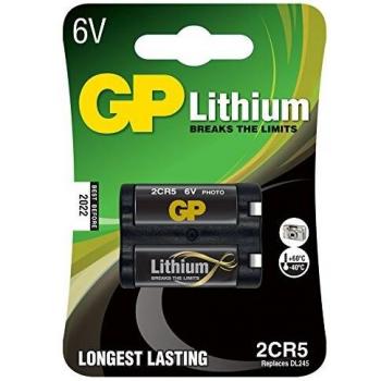 GP Batteries Lithium 2CR5 Litio 6V - Pilas