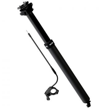 Kind Shock E30I Recta Tija Telescópica, Negro, 31.6 mm