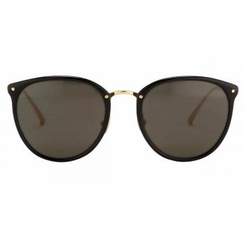 Linda Farrow CALTHORPE LFLC251 C86 Women's Sunglasses Black Size 51