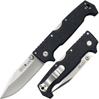 Cold Steel 62K1 4-Inch Folding Pocket Knife, 8Cr13MoV Steel Blade, Black G-10 Griv-Ex Handle