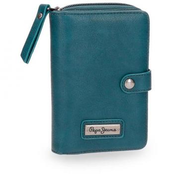 Pepe Jeans Croc Monedero, 14 cm, 0.36 Litros, Verde